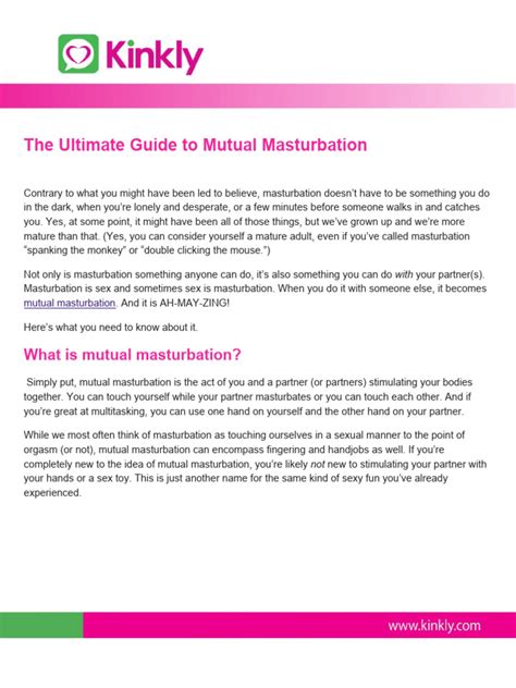 masturbate together|A Handy (Ha!) Guide to Mutual Masturbation .